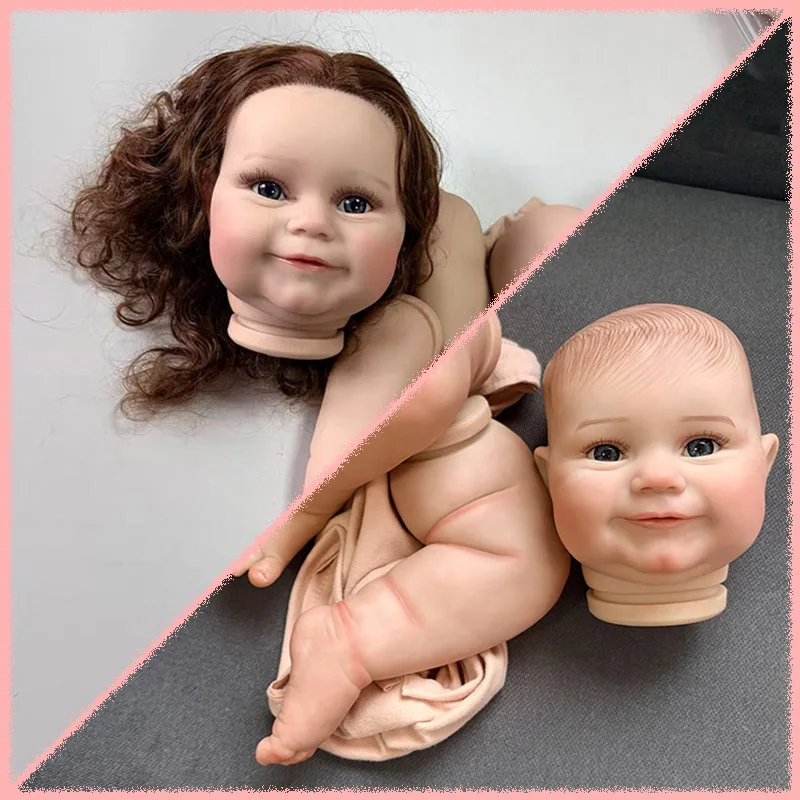 

Набор для создания куклы-реборн Maddie Awake, 24 дюйма, неокрашенный, реалистичный, с многослойной росписью, детали для самостоятельной сборки, детские игрушки