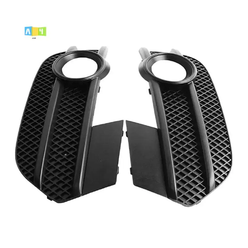 A04E-Anti-Fog Light Frame Air Deflector Grille Bumper Fog Light Grille Car For Q3 2012-2015 8U0807681A 8U0807682A