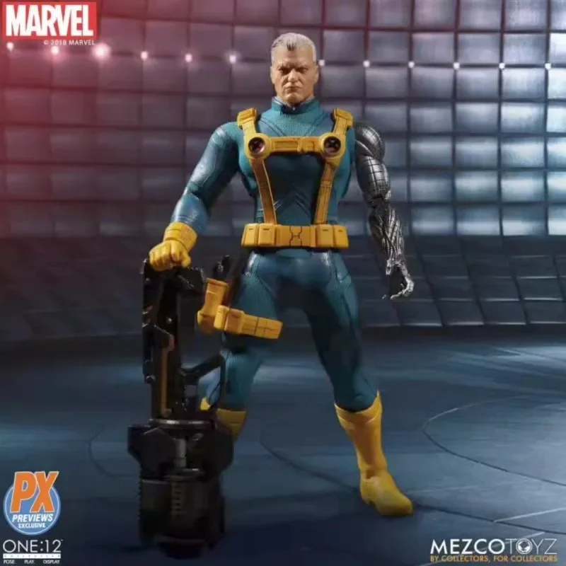 

Mezco 1/12 Marvel X-Men Px Limited Cable Super Hero Cyclops Thor Odinson Full Set 6inch Anime Action Figure Collect Model Toy