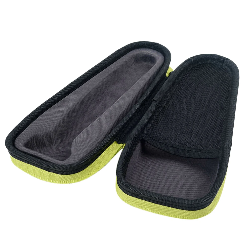 

Portable Razor Storage Bag Black Travel Shaver Case Shockproof Durable Eva PU Protection Safe Fine Touch Feeling