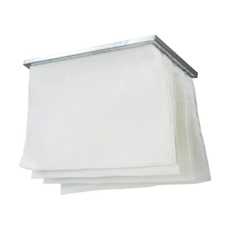 حقيبة فلتر التهوية مجمع الغبار فلتر صناعي إطار من الألومنيوم قطع غيار صناعية لمرشح الهواء #6