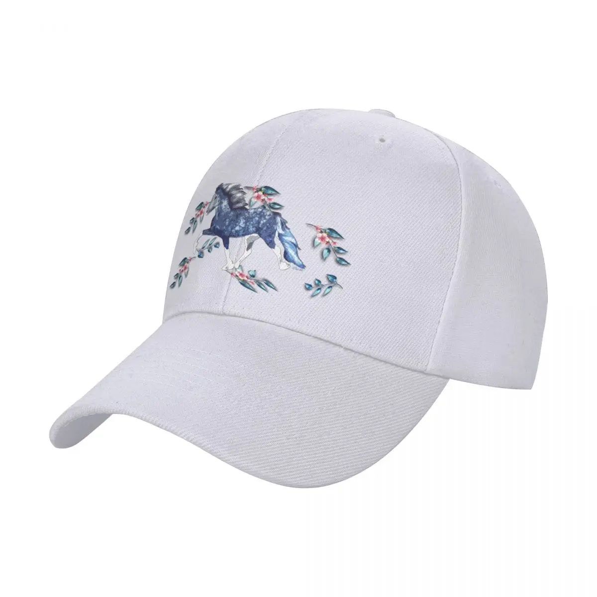 Blámóea and the Flowers ~ Icelandic Horse Baseball Cap party Hat Sunhat Women's Hats For The Sun Men's