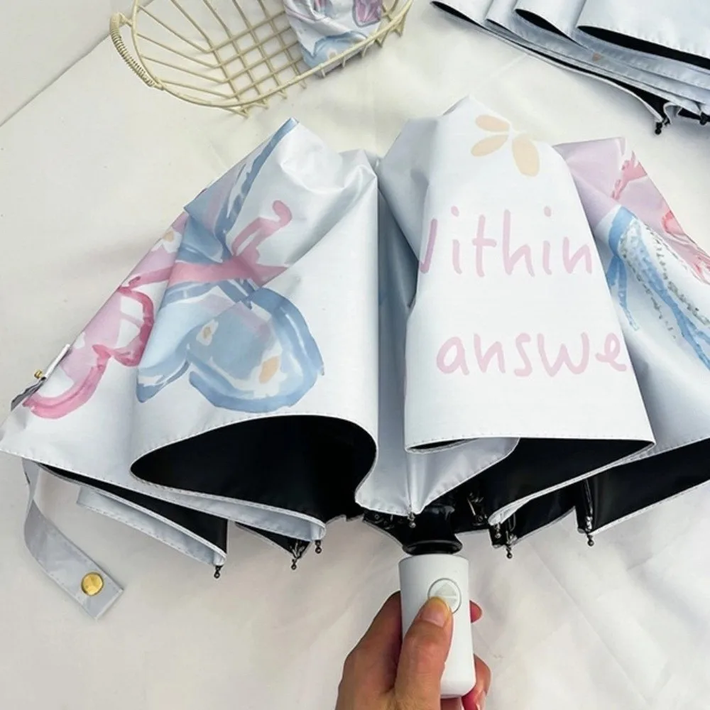 

UV Protection Butterfly Automatic Umbrella Windproof Sunscreen Butterfly Rain Umbrella Anti Wind Rainproof Folding Sun Umbrella