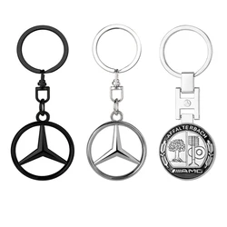 1PC Metal Nylon Car Keychain Pendant Keychain for Mercedes Benz AMG E C G R S Class W176 W204 W212 W169 W176 W177 W203 W201 W108