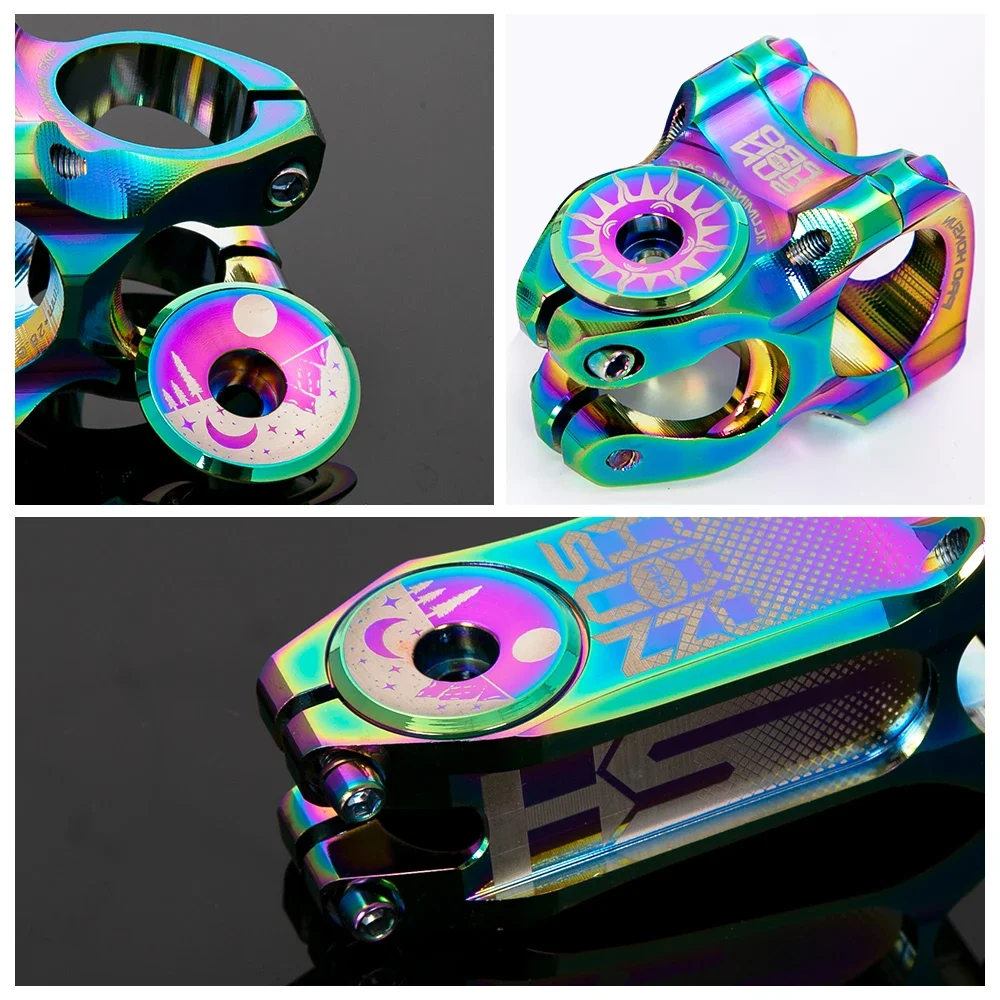 TANKE Bike Stem Cover Aluminium Alloy Stem Top Cap Only 5.2g Ultra Light Headset Cover With Screw for 28.6mm Front Fork Head Tub