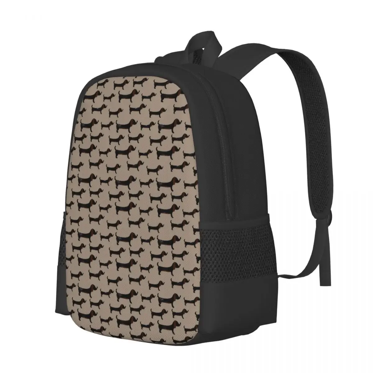 Puppy pattern print for boys and girls, children's backpacks, laptops, shoulder bags