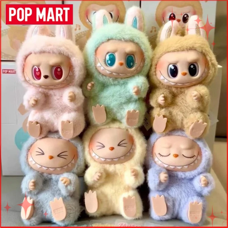 

POP MART The Monsters Labubu Have A Seat Series Слепая коробка Виниловое лицо Плюшевая кукла Аниме Фигурка Подвеска Игрушка Рождественские подарки