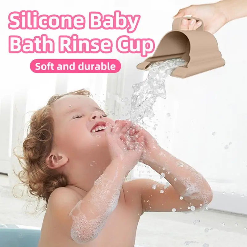 Couvercle de bec de baignoire en silicone pour enfants, dessin animé, multifonctionnel, protecteur, jouets de bain pour enfants, couleurs vives