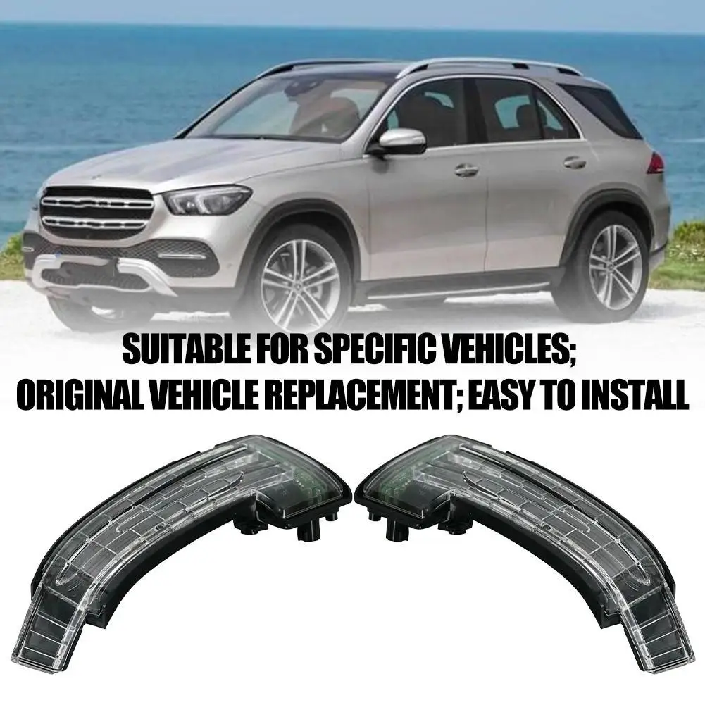 

For Mercedes BenzW164 W166 GLE GLS R350 W251 Rearview Mirror Lamp Turn Signal LED Dynamic Turn Signal Light Car Accessories