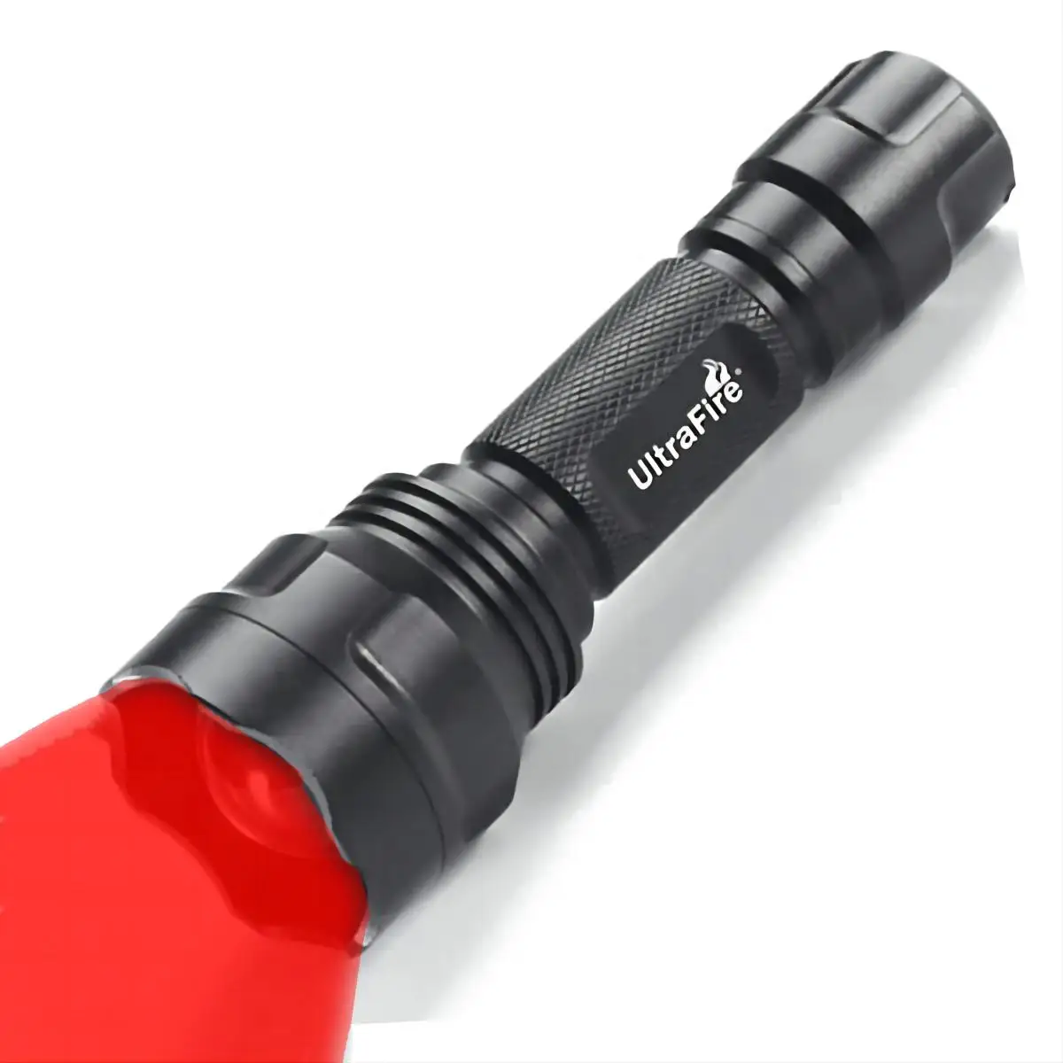 

UltraFire UF-1505R Red Hunting Flashlight LED 630nm Zoomable Torch 1 Mode Outdoor Hog Predator Varmint Lantern with Attack Head