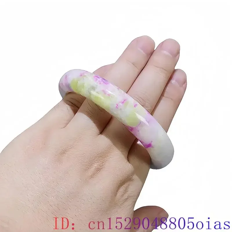 Real Jade Bracelet Bangles for Women Gift Designer Talismans Charm Vintage Real Accessories Natural Jewelry Gemstone Men