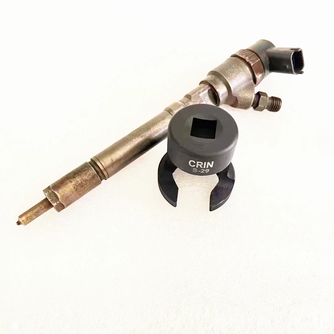 CRIN 110 Diesel Common Rail Injector Solenoid Valve Sleeve Electromagnetic Valve Socket for Bosch 110 Series Injector Nozzle