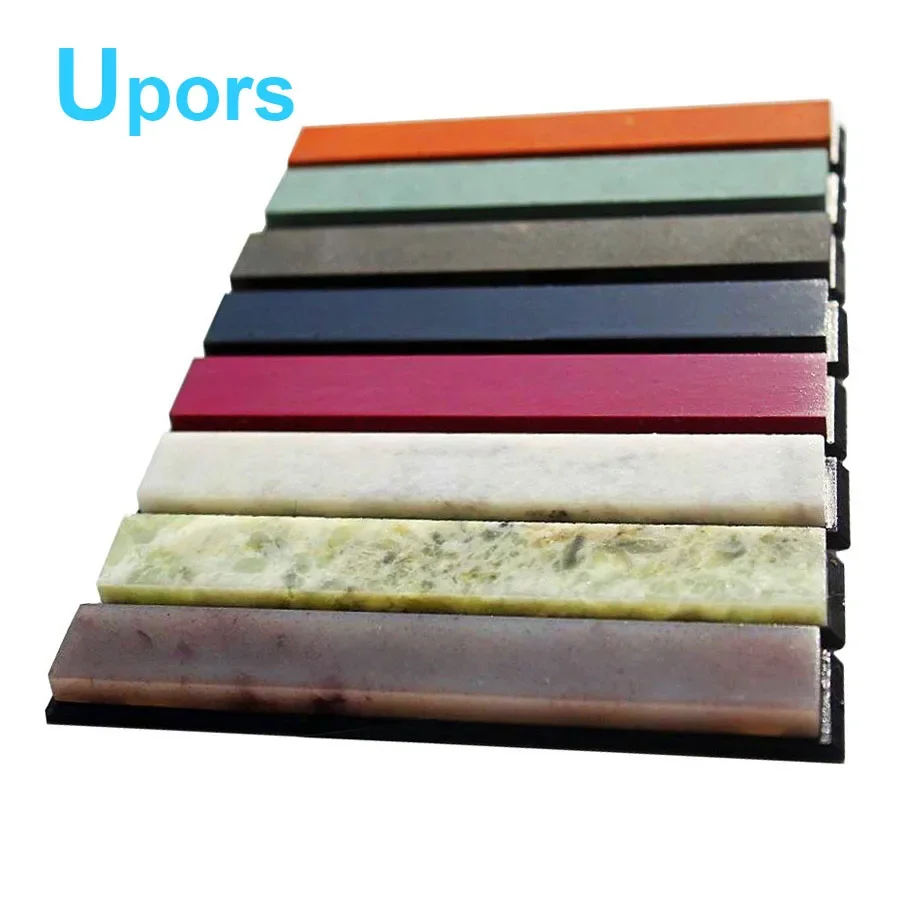 8szt 200 # -10000 #   Grit Apex Pro Temperówka do ołówków Whetstone Oilstone Uchwyt do szlifierki Zestaw kamieni do ostrzenia noży System + antypoślizgowy