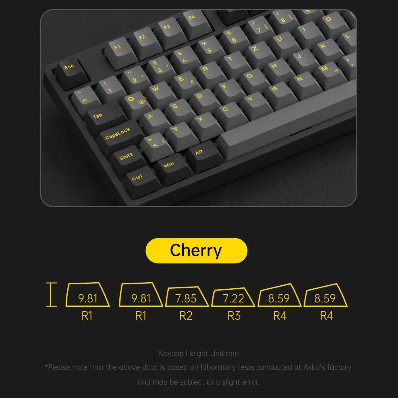 AKKO 5087S لوحة مفاتيح ميكانيكية للألعاب بتصميم ISO-DE باللونين الأسود والذهبي N-Key Rollover TKL RGB لوحات مفاتيح سلكية مخصصة قابلة للتبديل السريع