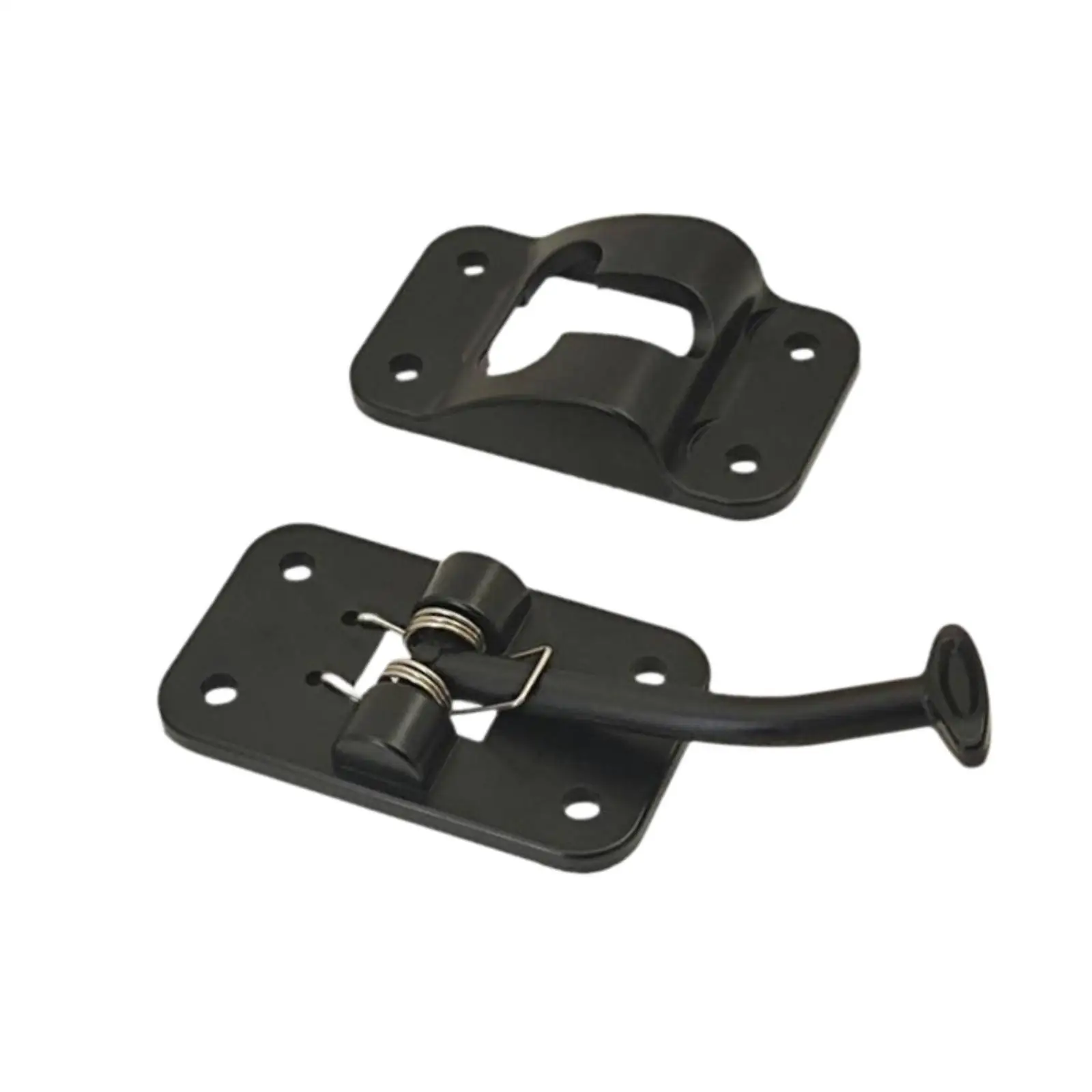 Trava genérica do suporte da porta do rv, trava do suporte da trava da porta, acessórios, suporte exterior da porta do fechamento da porta do rv para carrinho de ferramentas, campistas