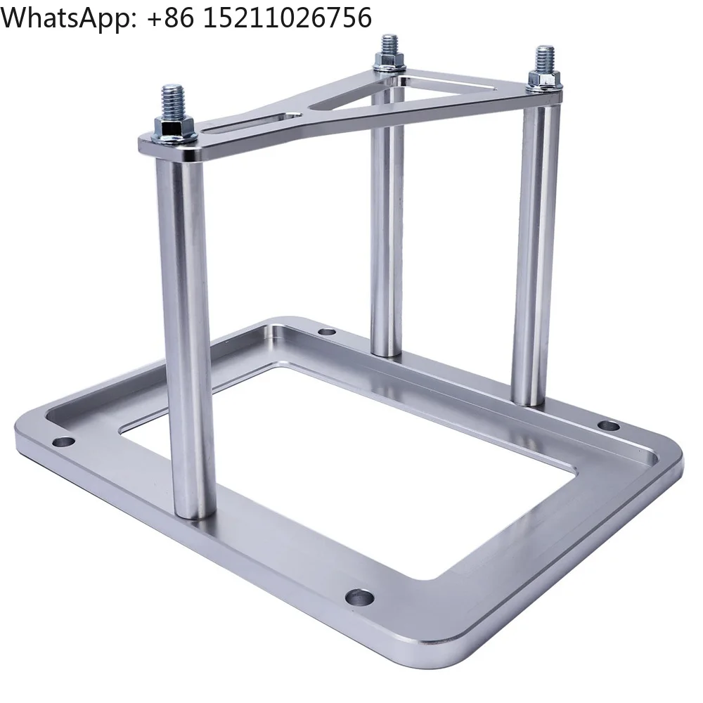 

Universal Aluminum Billet Battery Tray Hold Down Relocation Box Holder Trunk