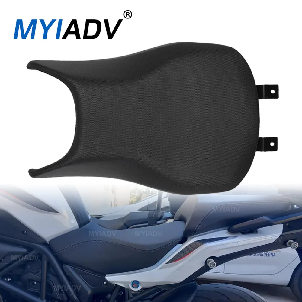 

For Benelli TRK502 TRK502X Motorcycle Front Seat Pillion Cushion Vintage Hump Seat Cushion Standard or Lower 30mm Retro Seat Pad