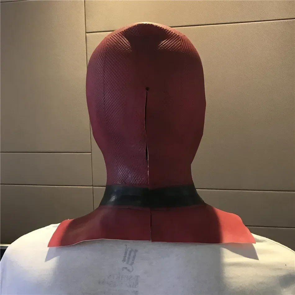 Latex Full Head Helmet Wade Winston Wilson Party Costume Masks Movie Cosplay Mask