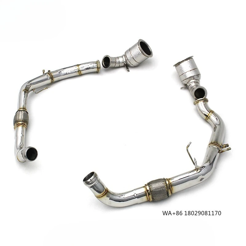

Exhaust Downpipe with Catalyst Downpipe for (971) 2.9 3.0 2016- Exhaust System Stainless Steel