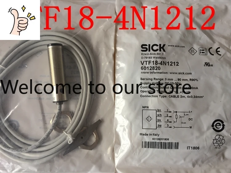 

2025 Germany SICK Photoelectric Switch VTF18-4N1212 VTE18-4N4212 VTE18-4N8212