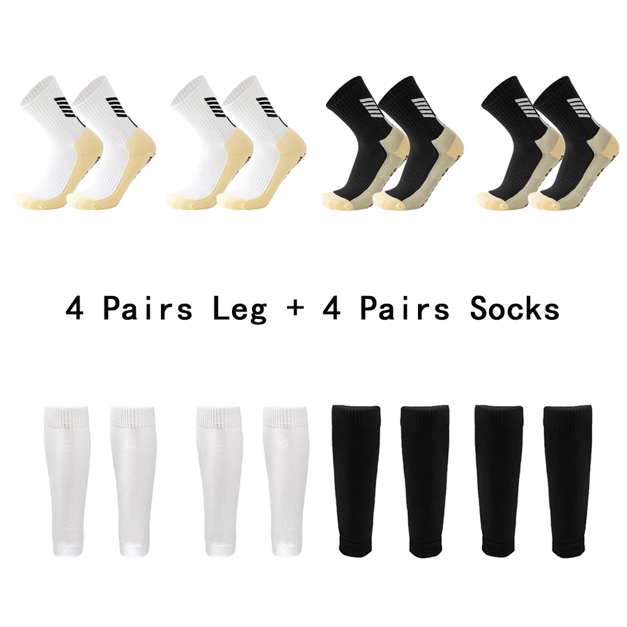 

8 пар мужских и женских носков для фитнеса, дышащие футбольные носки, баскетбольные носки для бега, впитывающие пот носки для защиты голени