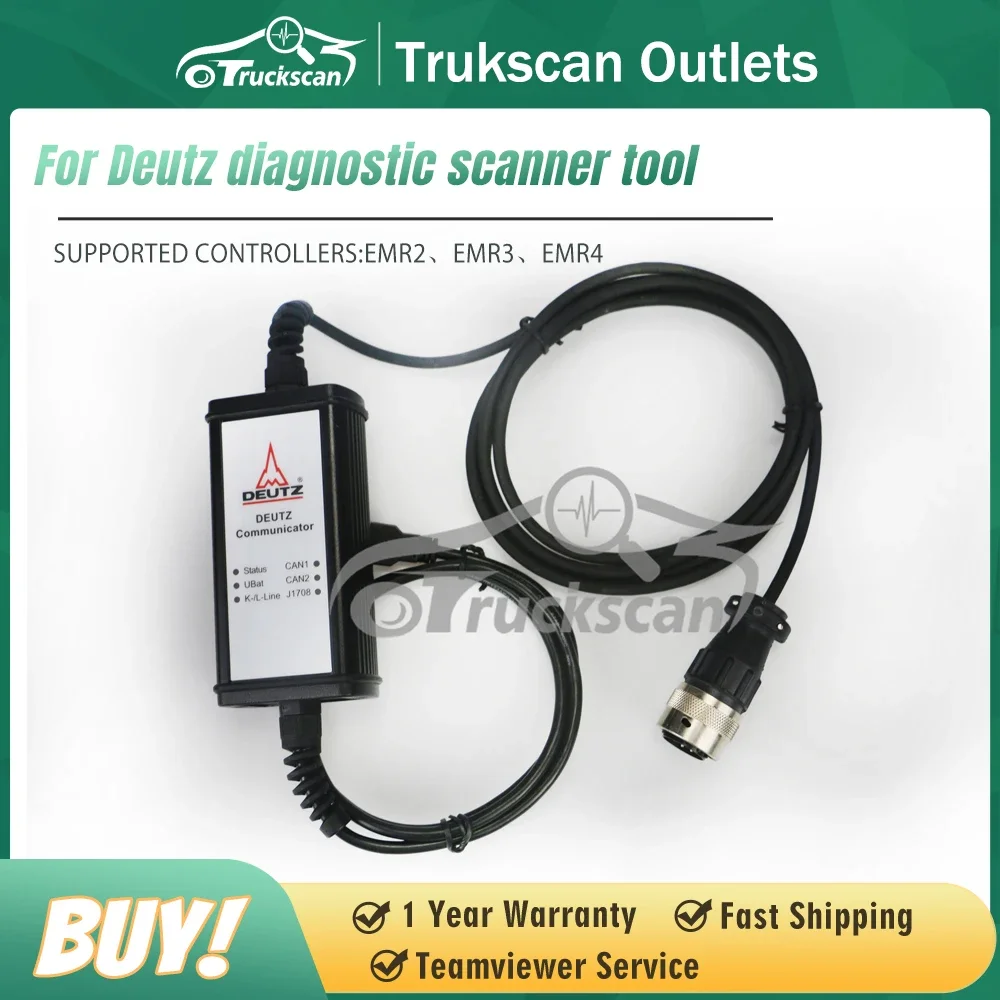 

Diagnostic programming tool For Deutz controllers DECOM Diagnostic kit Scanner for DEUTZ DIAGNOSTIC KIT DECOM