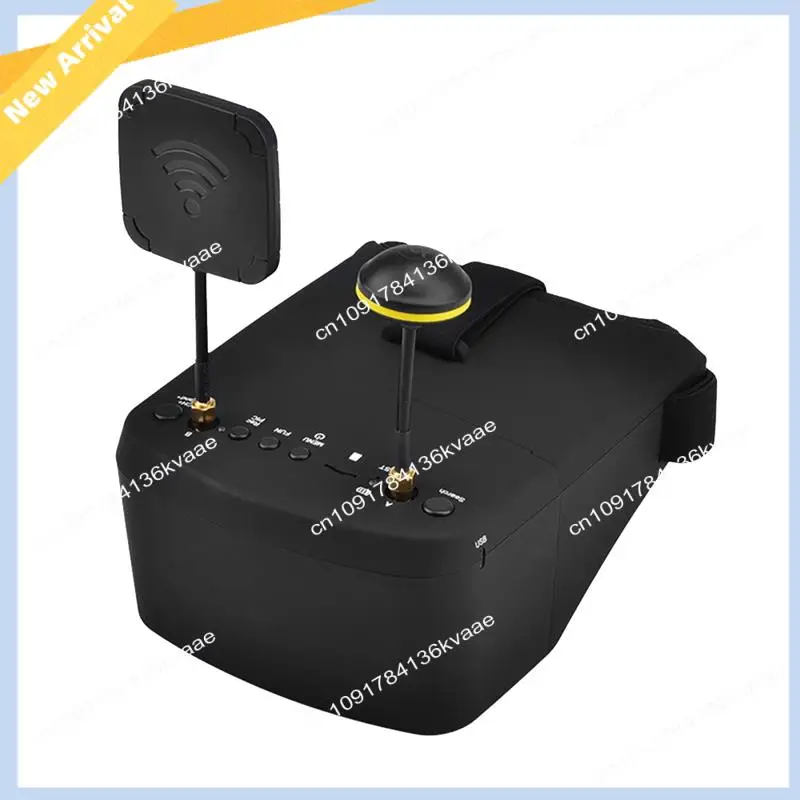 M01K LS-800D FPV Óculos 5.8G 40CH 5 Polegadas 854X480 DVR Gravação/Storagem Antenas Duplas 2000Mah Para RC Racing Drone