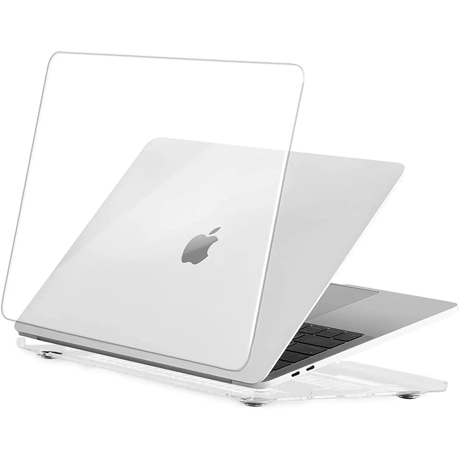 FGNS Full Protective Shell for MacBook Air 15.3 2023 A2941 Protective Cover for Portable Translucent Hard Flip with Vents