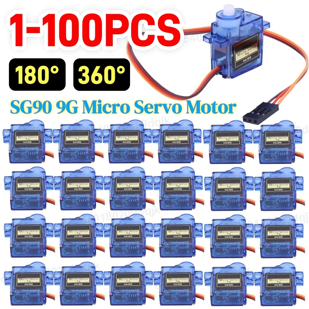 1-100PCS SG90 Servo…