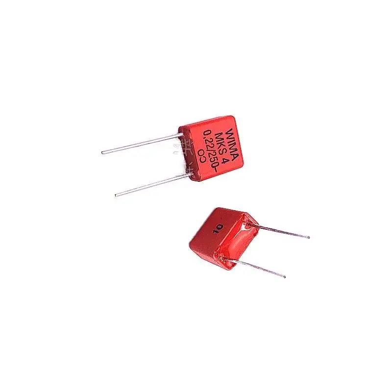 

10pcs/German Weimar Capacitor 224 250V 0.22UF 250V 220nF MKS4 Pin Distance 7.5mm