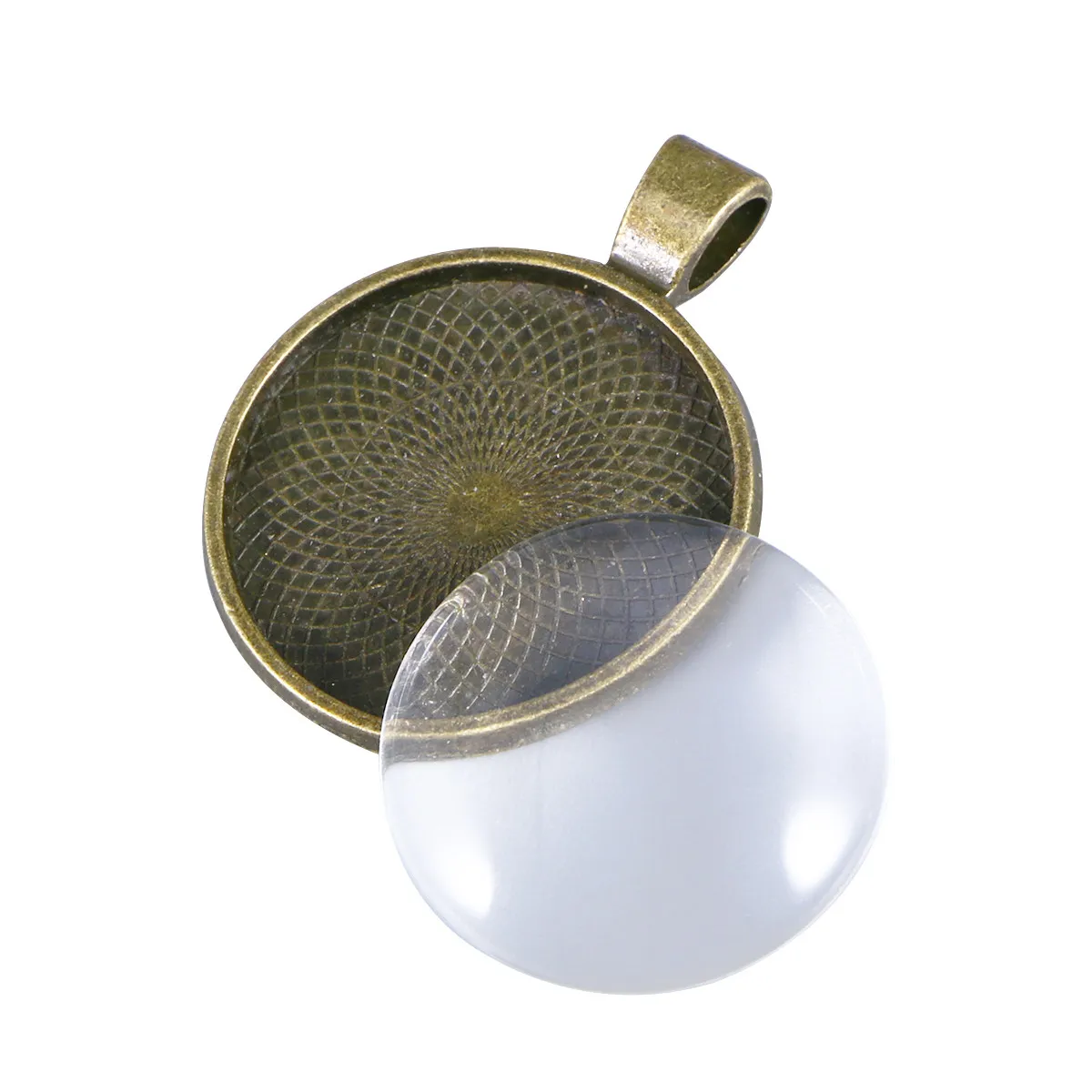 

20 шт. 356x277x03 см, круглые подставки для кулонов, стеклянные куполообразные заготовки, бронзовые оправы для камеи, для изготовления ювелирных изделий на заказ, круглые подставки для кулонов