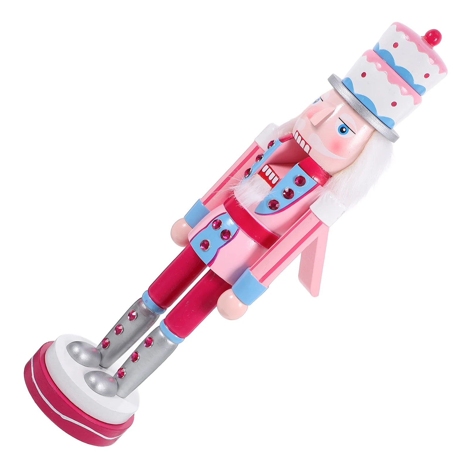 

Nutcracker Ornament Favors Desktop Decor Statue Soldier Decoration Decorative Nutcrackers Craft Inflatable