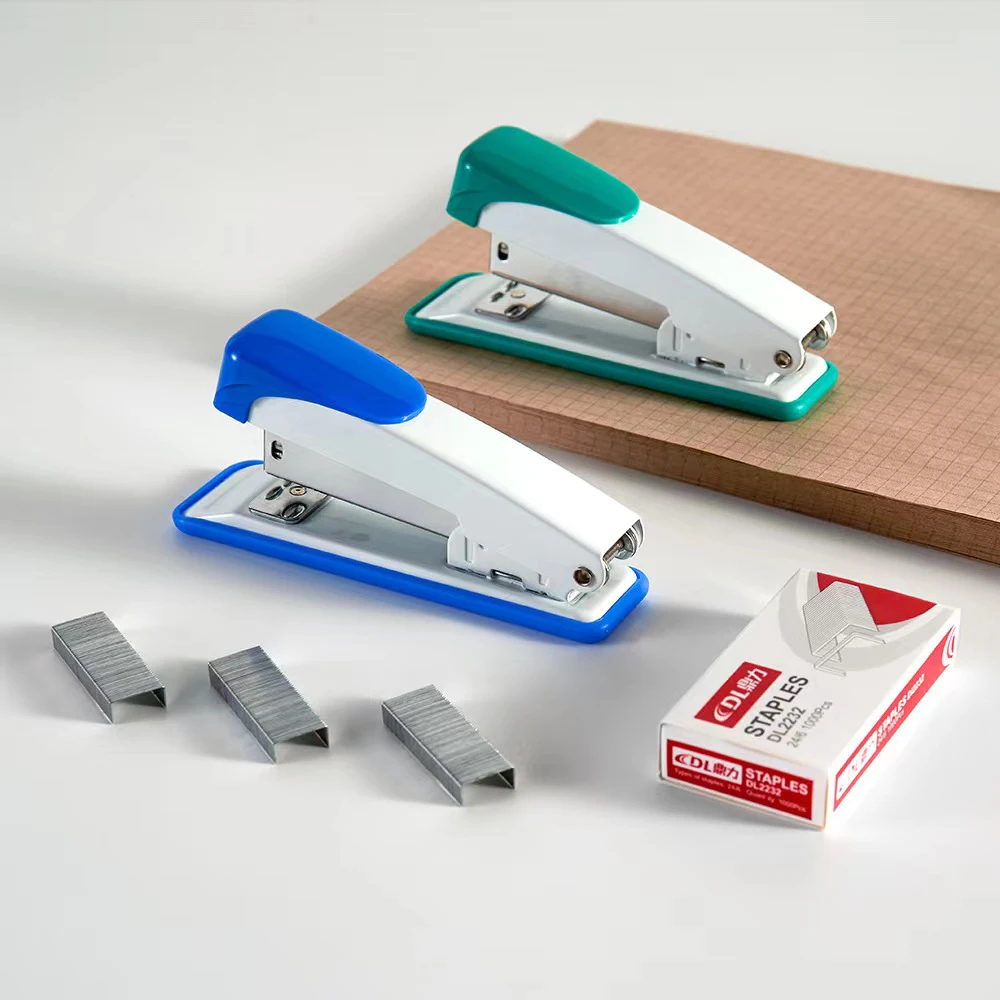 24/6 Universal Needle Stapler High-quality Durable Metal Stapler Learning Stationery Office Supplies Binding Machine