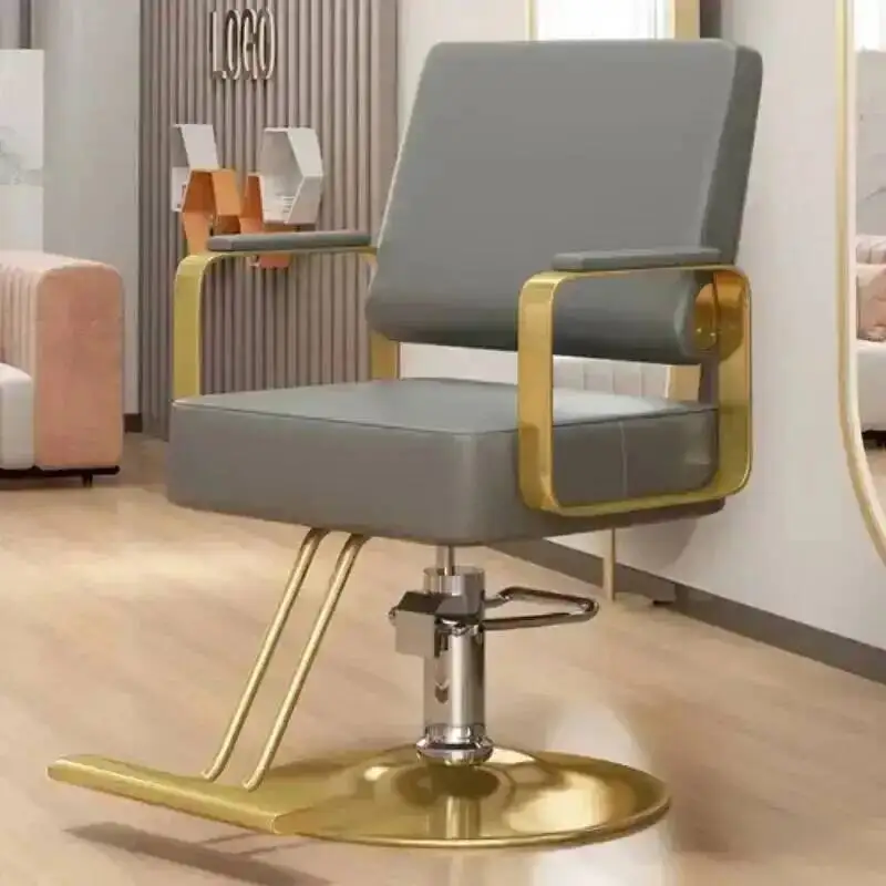 

Парикмахерское кресло Hair Unique Perm: Простое, в скандинавском стиле, оригинальное, ретро, поворотное, комфортное. Мебель для дома.