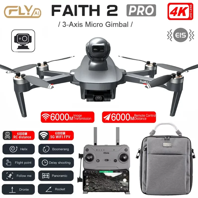 CFLY Faith2 Pro-Pièces de rechange pour importateur RC Faith2 Pro, lame ProplessShell, caméra, câble, bras, jambe, moteur, chargeur, batterie GPS