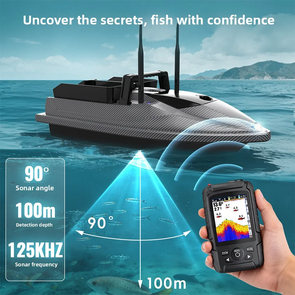 V600Pro Intelligent Nesting Boat with GPS Remote Control Load Capacity Outdoor Fishing Gear & Bait  Wholesale