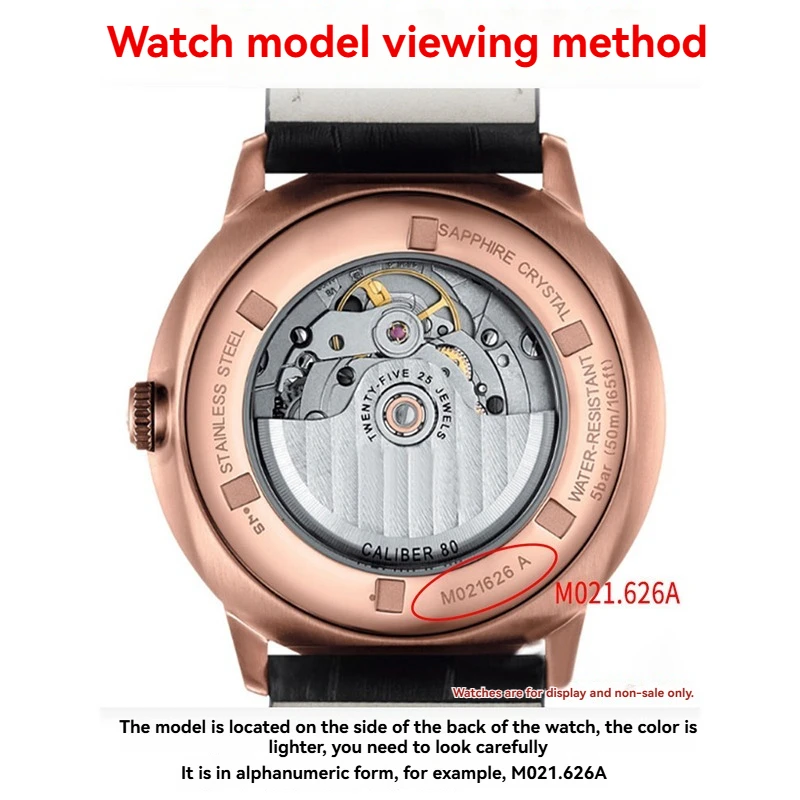 Mido Commander M014.430 M014.431 M016.414 M021.407 M021.431 M021.626A 시계 거울 안티 스크래치 시계 마스크 용 사파이어 유리