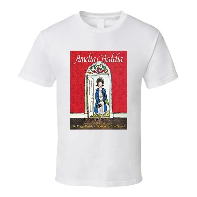 

Классическая детская футболка с обложкой сборника рассказов Amelia Bedelia