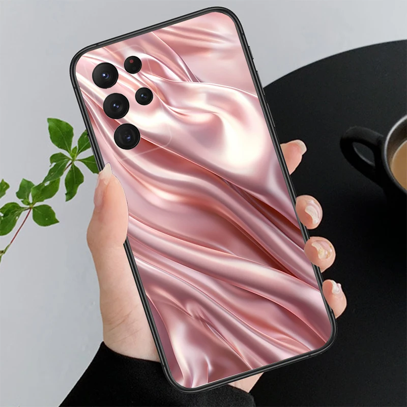 

Phone Case For Samsung A55 A16 A56 A36 A35 A15 A53 A54 A33 A34 A25 A05S A52 A52S A14 A26 A71 Pink Aesthtic