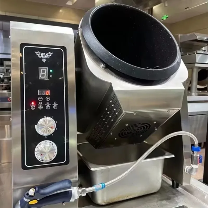 Robot de máquina de cocina 5KW inteligente eléctrico automático para restaurante rápido