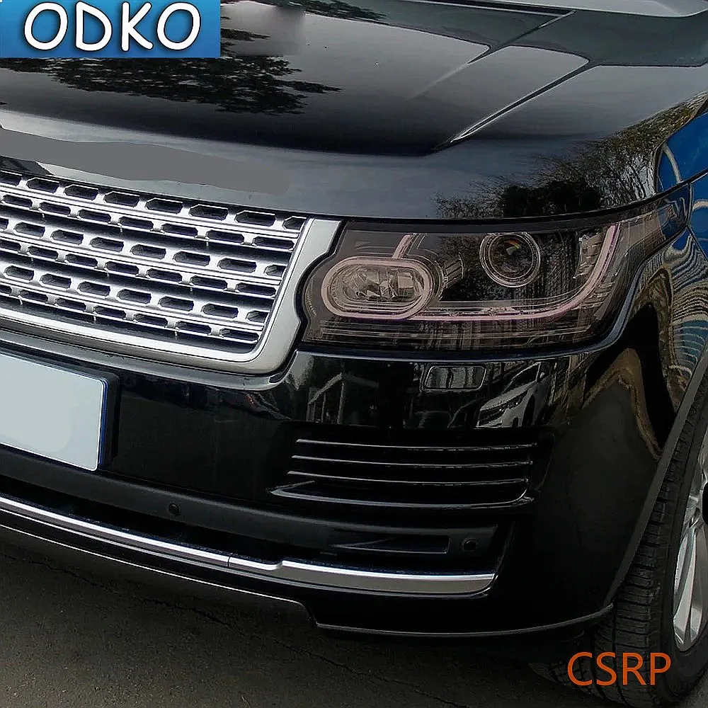 For Range Rover L405 2013-2021 Car Headlight Tint Black Protective Film Protection Transparent TPU Vinyl Wrap Sticker Accessory