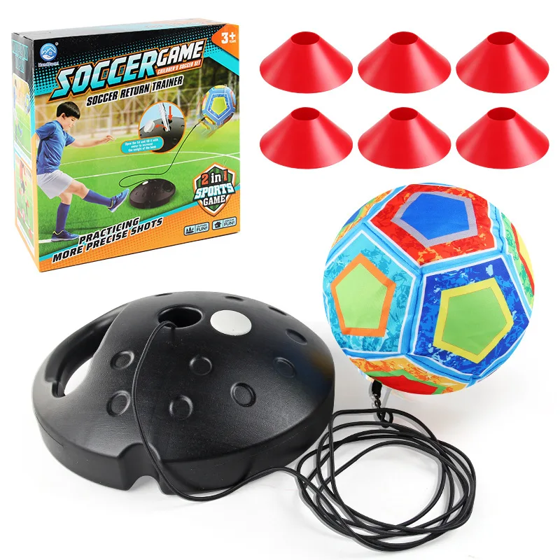 Children Outdoor Football Training Rebounder Sets Sports Toys Portable Stacking Football Goal Parent-Child Interactive Game Toys