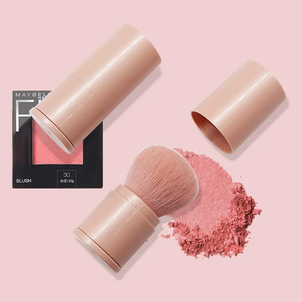 Qualität Tragbare Mini Einziehbare Rouge Pinsel Weiche Lose Pulver Foundation Make-Up Pinsel Multi Funktionale Nagel Schönheit Make-Up-Tool