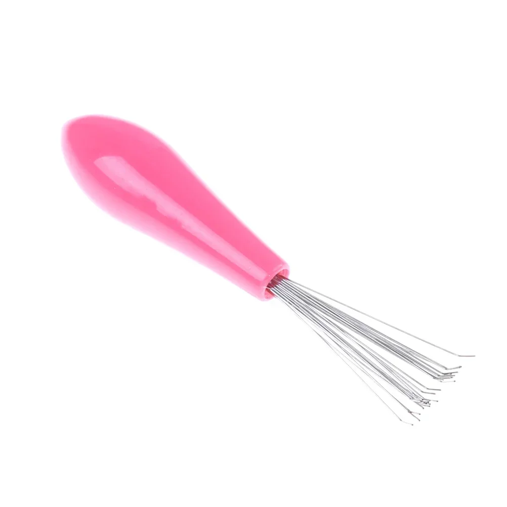 Comb Hair Brush Cleaner Plastic Metal Cleaning Remover Embedded Tool Remover Handle Tangle Hair Comb Accessories