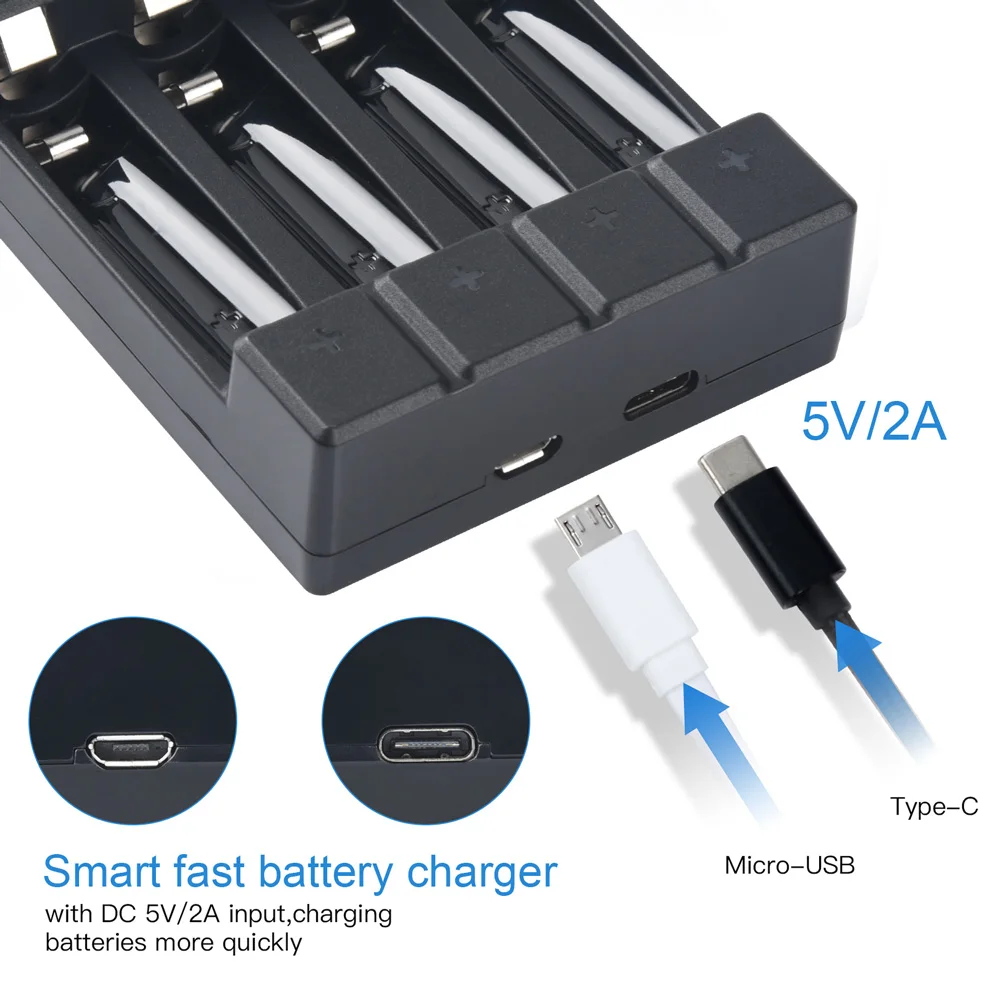 Soshine 1100mWh 1.5V AAA Li-Ion Rechargeable Battery 3A lithium Batteries and Li-ion AA AAA Smart Rechargeable Batteries Charger