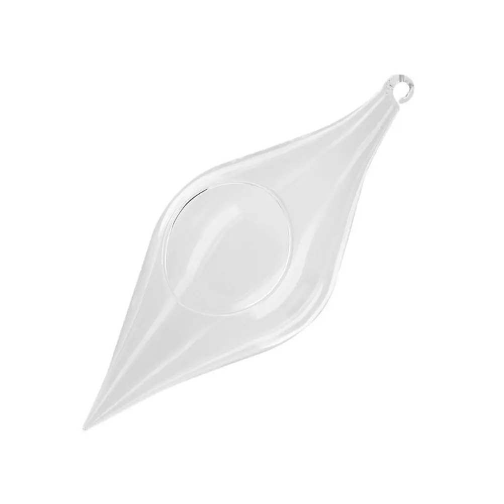 

Olive Shape Transparent Hanging Glass Vase Borosilicate Heat Resistant Decorative Plant Vase Bedroom Living Room Office