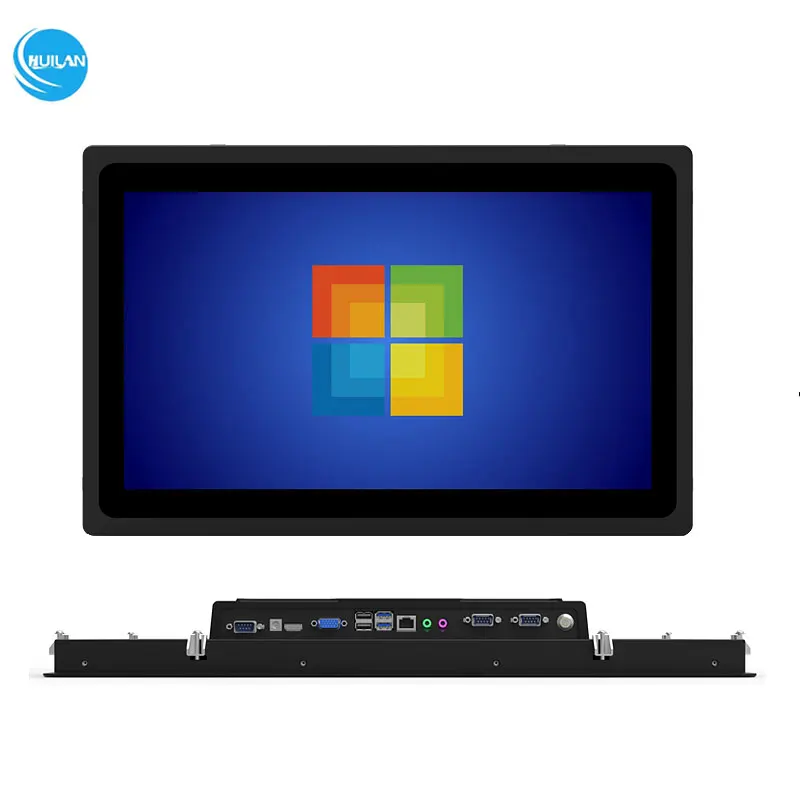 13,3 21,5 pulgadas IP65 frontal sin ventilador Industrial todo en uno PC HMI RK3568 2 + 32 Android/Linux Panel de pantalla táctil Industrial PC
