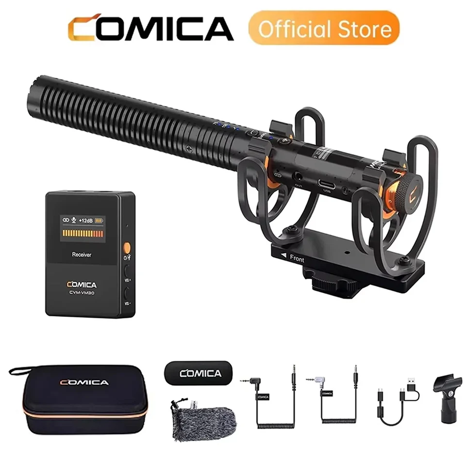 配信機器・PA機器・レコーディング機器 COMICA VM30 Wireless Shotgun Microphone | VM30 - Shenzhen Commlite Technology
