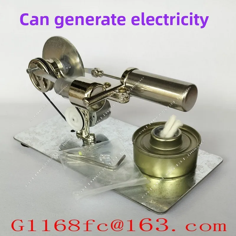 Car Steam Car Physics Experiment Science Small Production Small Invention Model