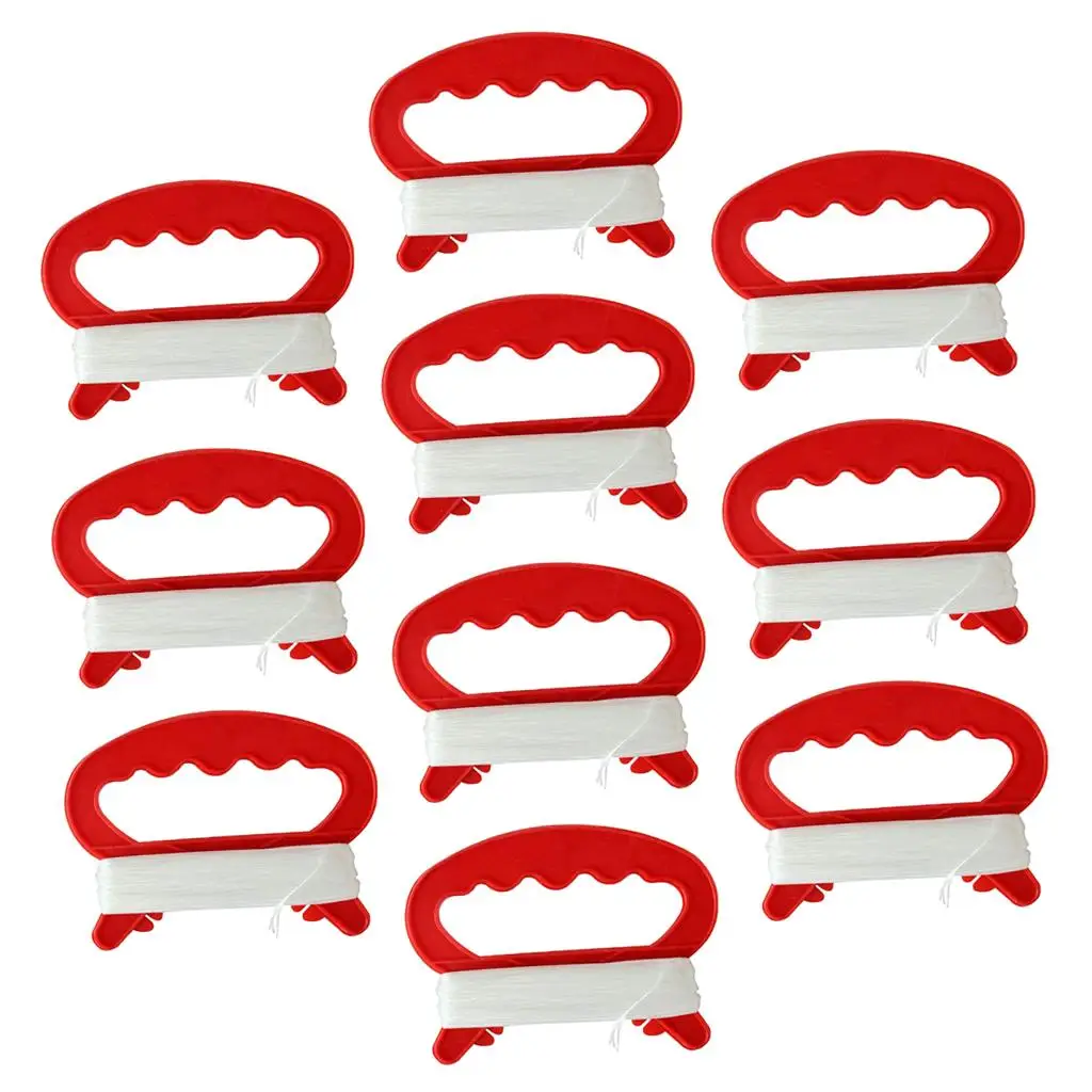 10 Pack for Kids Easy , 98 Feet Kite Spool with String for Outdoor